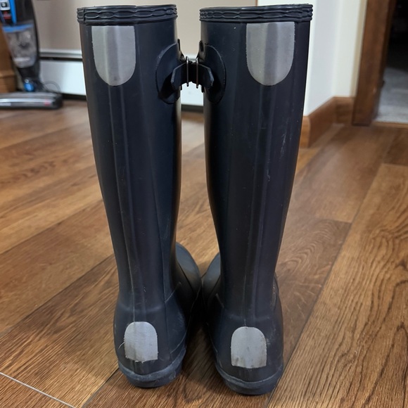 Hunter Original Rain Boots Kids’ Navy Wellington Boots Size 4 / 5 UNISEX - Picture 6 of 9